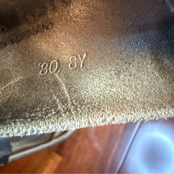 Tan and Black Thong Sandals with Contoured Footbed - Picture 4 of 16